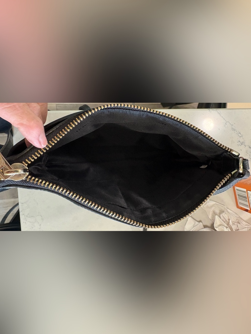 COACH ZEBRA PRINT CROSSBODY RETAIL $228 LIKE NEW (I) - Picture 7 of 11